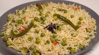 Matar Pulao Recipe Easy One Pot Peas Pulao Veg Pulao Recipe