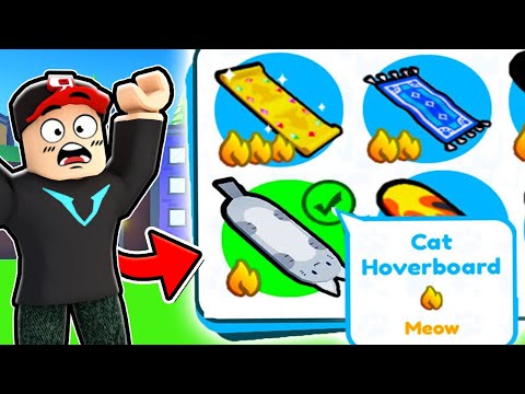 ODBLOKOWUJĘ CAT HOVERBOARD! (Pet Simulator X Roblox)