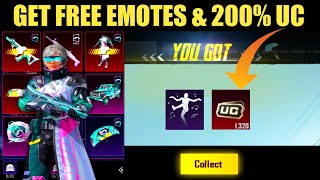 GET FREE DESERT EMOTES & 200% BONUS UC IN PUBG MOBILE😳 || PMGC SCAR L SKIN