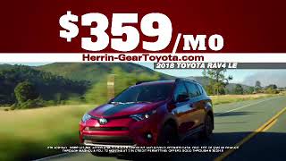 Herrin-Gear Toyota  "2018 Toyota Rav4 LE"