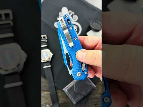 Microtech MSI - Blue Cerakote - Available at GPKNIVES.com! 