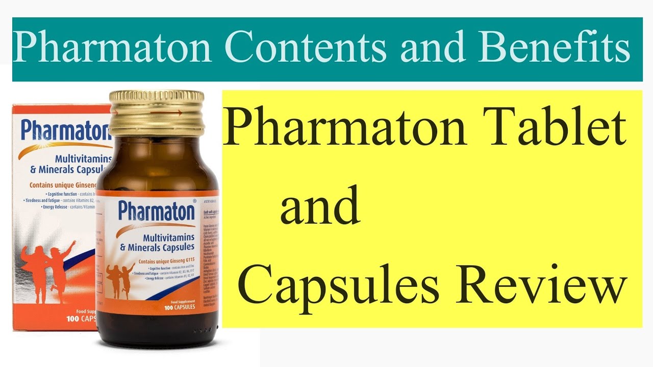 Pharmaton Multivitamin Contents ,Benefits and Proper Use Pharmaton Tablet and Capsules Review