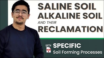 Specific soil Forming Process - Salinization Alkalization & Solodization #soilscience #icarjrf
