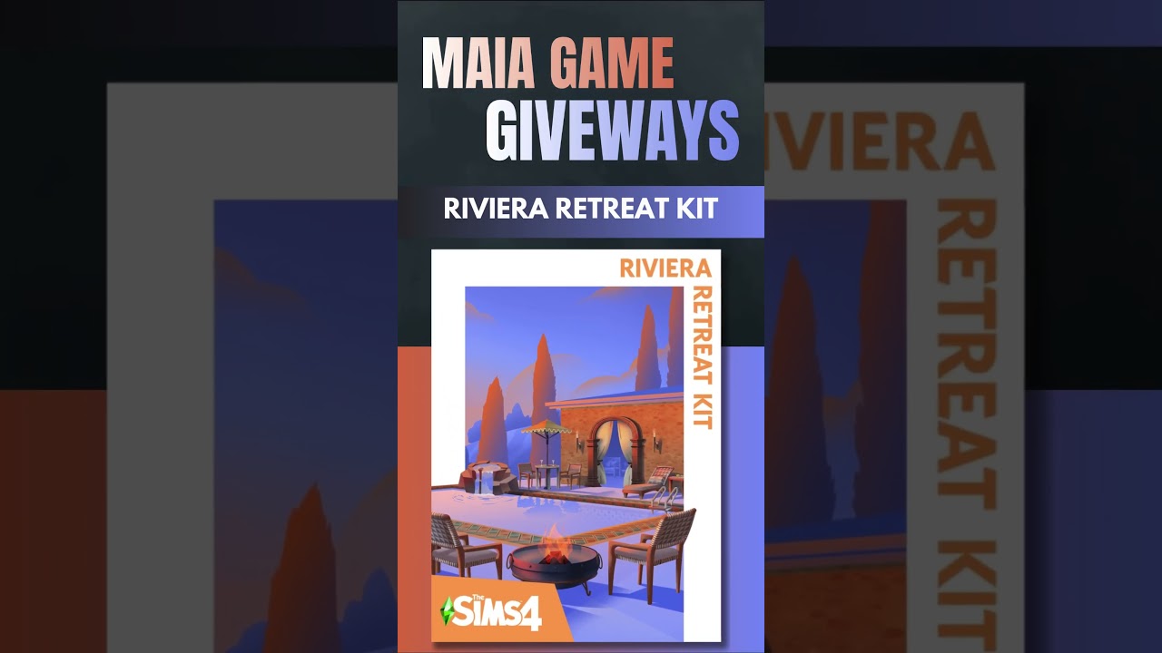 SIMS 4 | MAÏA GAME | RIVIERA RETREAT KIT TO BE WON ! 