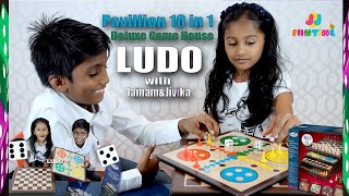 Pavilion Board Game 10 in 1 Deluxe Game House  - Play LUDO with Jainam and Jivika screenshot 4