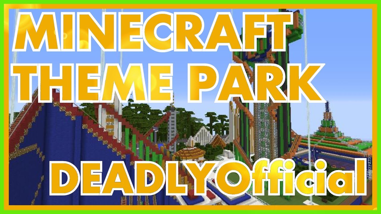 "Minecraft Theme Park Server Tour"