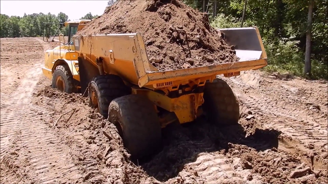 Hauling Brush And I Buried The Truck YouTube