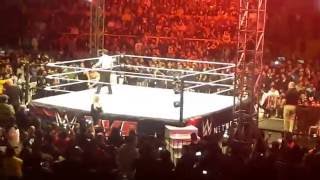 WWE live Quito | Roman Reigns vs Rusev 8/10/2016