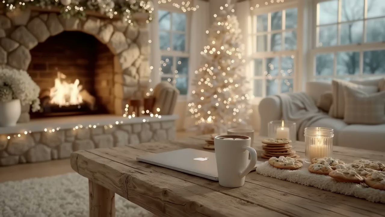 Soft Jazz ❄️ Soft Winter Background Music for Concentration, Work, Study & Gentle Bossa Nova