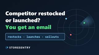 Get Alerts When a Competitor Restocks or Launches a Product — Shopify (2026)