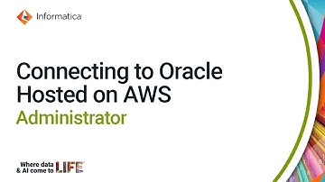 Connecting to Oracle Hosted on AWS in Administrator