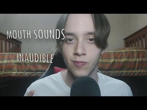 ASMR SONIDOS DE BOCA INAUDIBLE (MOUTH SOUNDS) RÁPIDO Y AGRESIVO! 👄