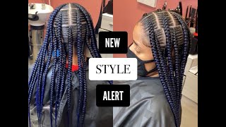 DETAILED “STITCH BOX BRAIDS”/ “POP SMOKE MINIS”