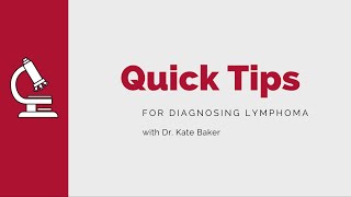 Quick Tips for Diagnosing Lymphoma Facebook Live