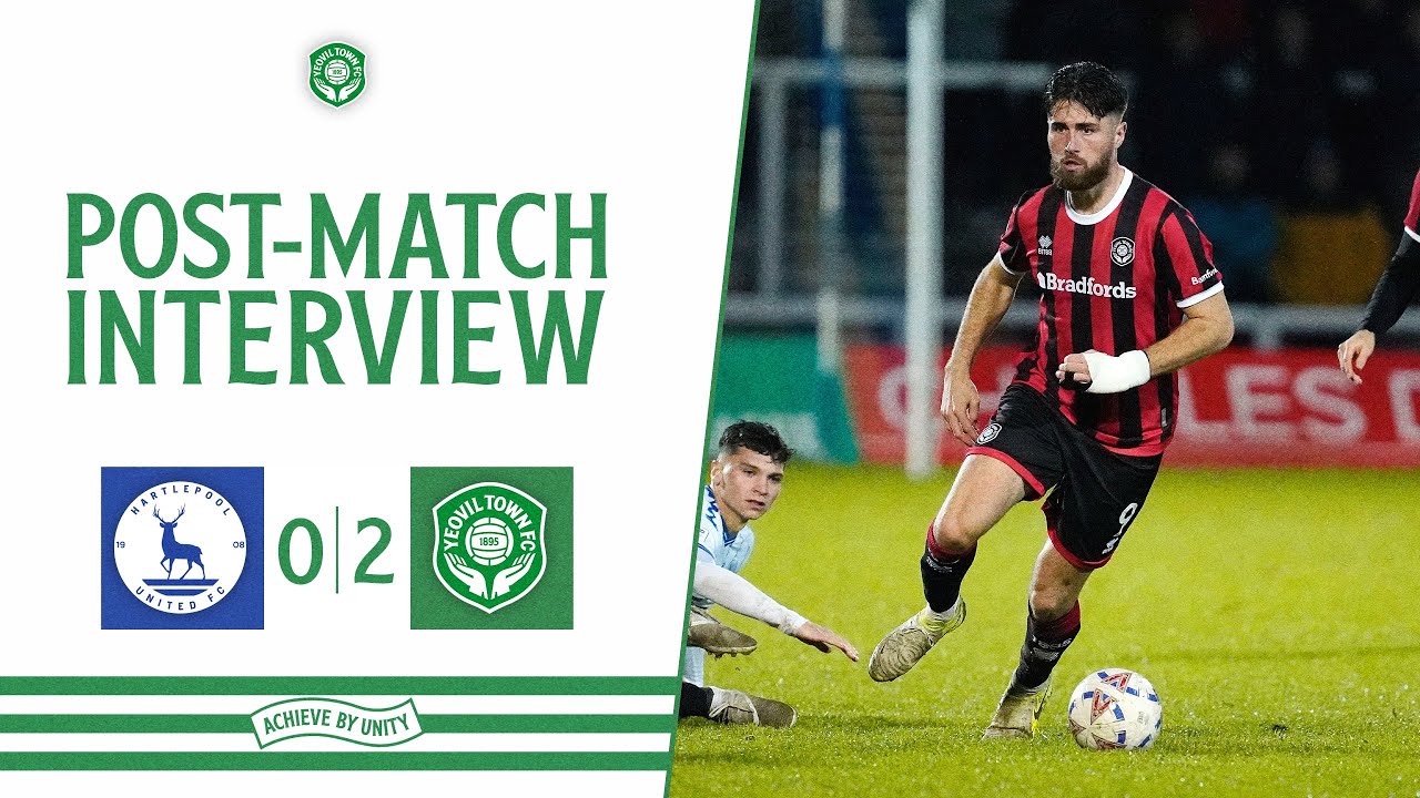 Read the full article - Post-Match: Perfect Performance Says Aaron Jarvis After Hartlepool Win