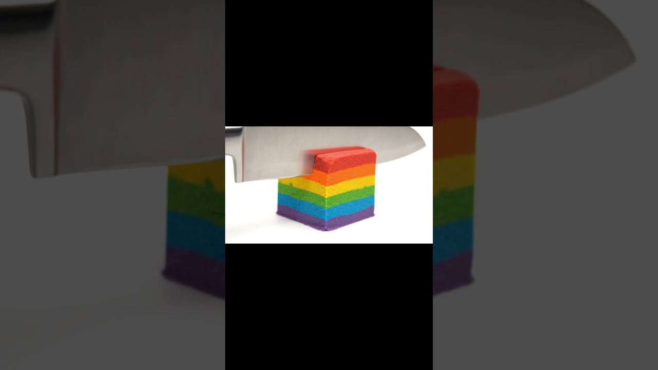 🏖️ Perfect Sand Layer Slice | Oddly Satisfying ASMR