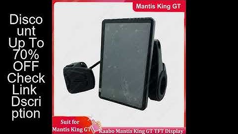 Original Kaabo Mantis King GT TFT Display with Switch Button 60V Kaabo TFT Display for Kaabo Mantis