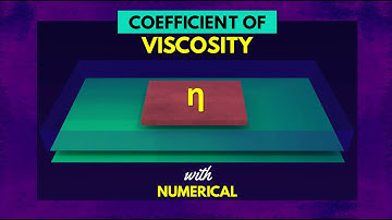 η (Coefficient of Viscosity) || Viscous Force || Fluid Dynamics