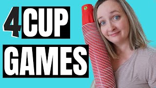 4 Fun Party Games With Cups