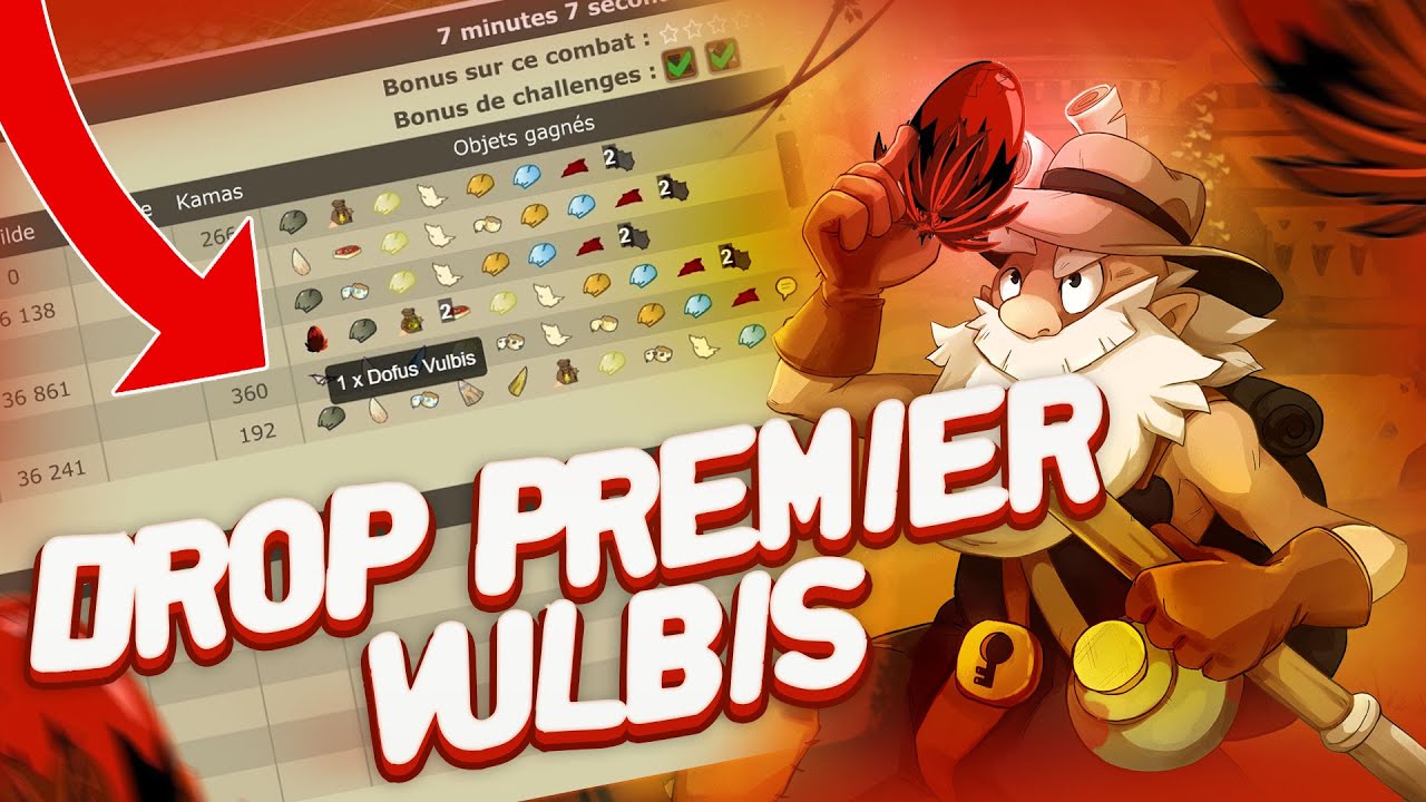 MON PREMIER DROP VULBIS SUR DOFUS RETRO 🔥