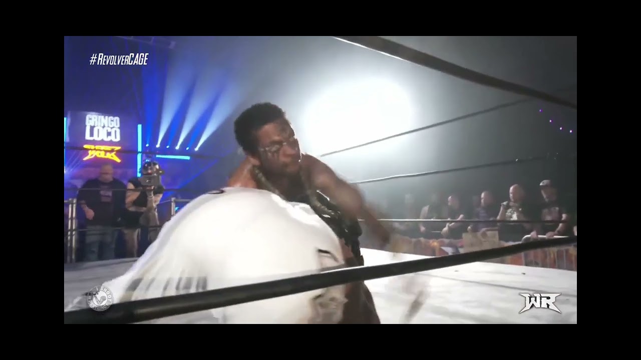 Blackheart Lio Rush abducting Myron Reed.