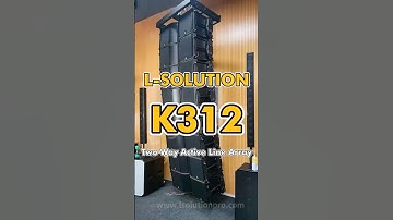 L-solution K312 Two Way Active Line Array #áudio #linearraysystem #linearrayspeakers #linearrays