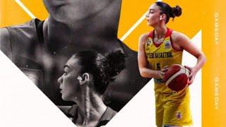 #5 Melis Gülcan 27 Pts (KBSL 16.Hafta Galatasaray - Bellona Kayseri Basketbol)