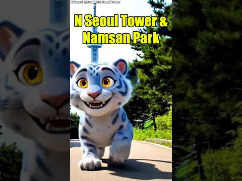 [N SEOUL TOWER & NAMSAN PARK] Seoul's Best Photo Spot? #shorts #SeoulSkylineGoals #KoreasBestViews