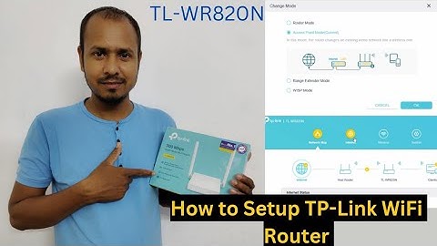 TP-Link Wi-Fi Router Full Configuration Setup | TL-WR820N Router Setup