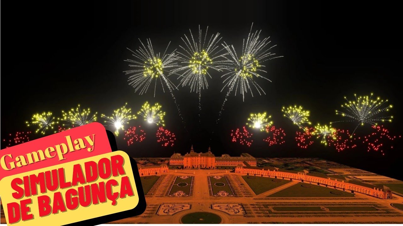 Simulador de FOGOS DE ARTIFÍCIO!!! - Jogando Fireworks Mania 