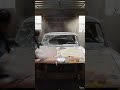 restoration inside a home garage workshop #automobile #asmr #satisfying #challenger