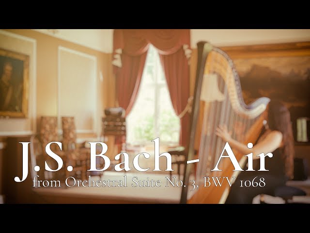 J.S. Bach - Air from Orchestral Suite No. 3, BWV 1068 // Amy Turk, Harp class=