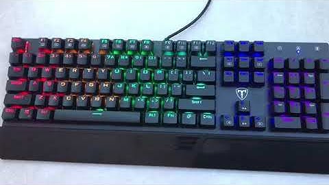 VicTsing Budget Mechanical Keyboard Review/Test