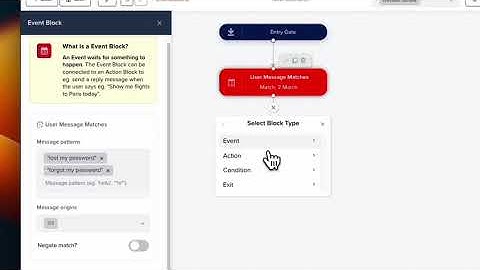 How to trigger a chatbot on a keyword?