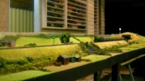 Berko block signalling, working 4 aspect signals