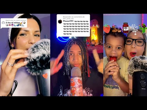 ASMR Tiktok 🤔🍣🍖👀