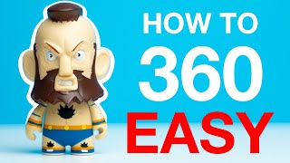 How to do Zangief 360  Spinning Pile Driver  EASY