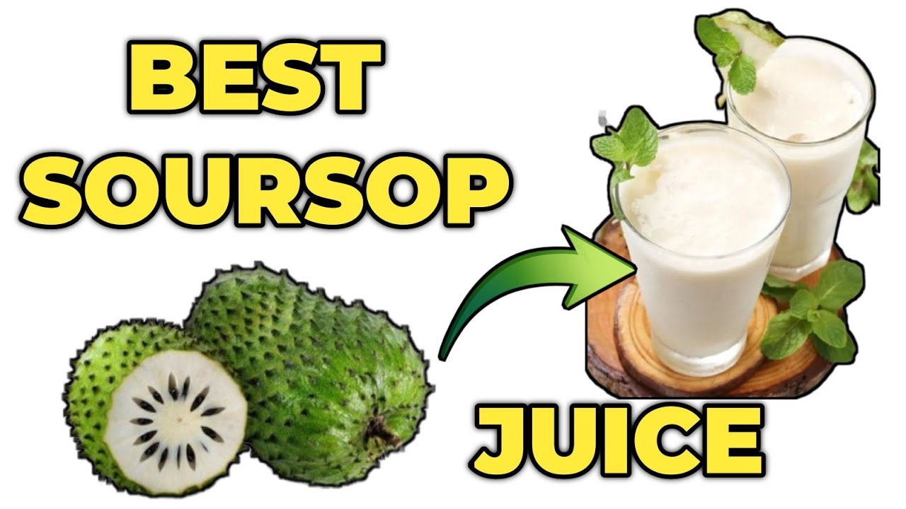 Diy How To Make Refreshing Soursop Juice Soursopjuice 