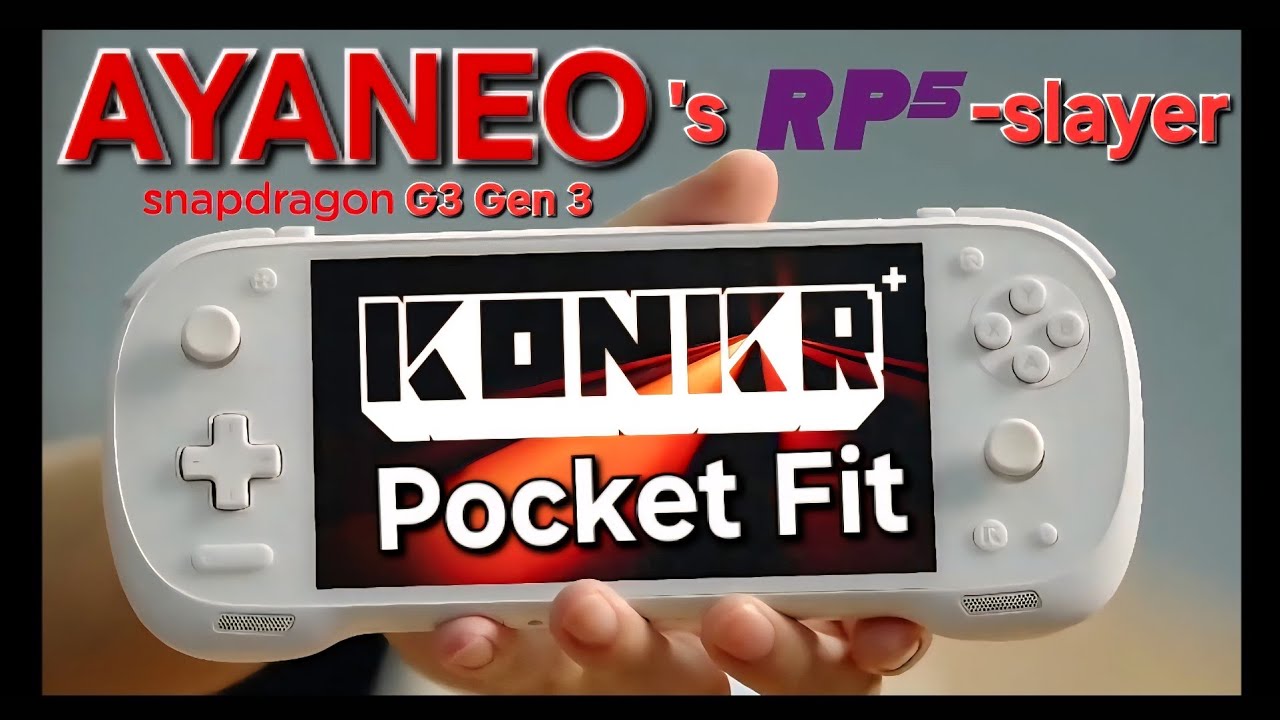 KONKR Pocket Fit: $239!!! AyaNeo's budget 6
