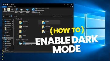 Enable dark mode in window 10 without activation | Dark mode kese use krein