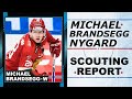 Michael brandseggnygard highlights  2024 nhl draft