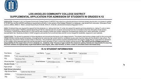 Dynamic Forms for Partnering  School Official