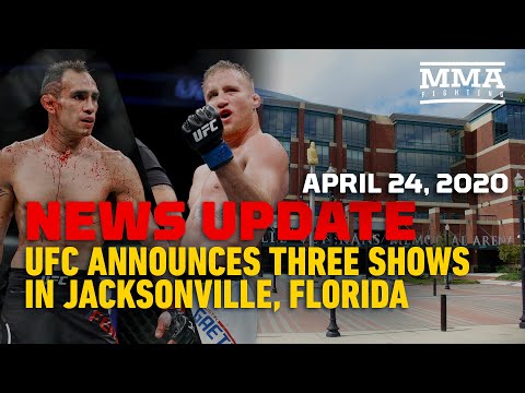 UFC Announces 3 Cards Set for May in Jacksonville Reaction - MMA Fighting