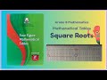 Grade 8 Mathematics | Working Out Square Roots Using Tables of Square Roots@254CBC