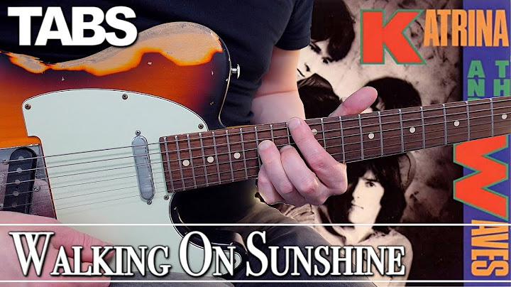 Walking on Sunshine Guitar version - Guitar performance video thumbnail