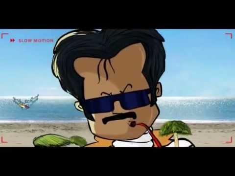 Super Rajnikant --Cartoon advertsement - YouTube