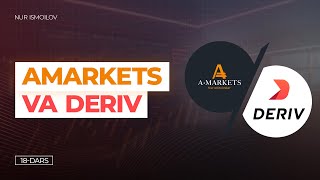 Amarkets va Deriv - Broker Tekshiruv 18 DARS