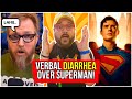 Nerdrotic Sounds SAD! Superman "Review" Low Effort Verbal Diarrhea.