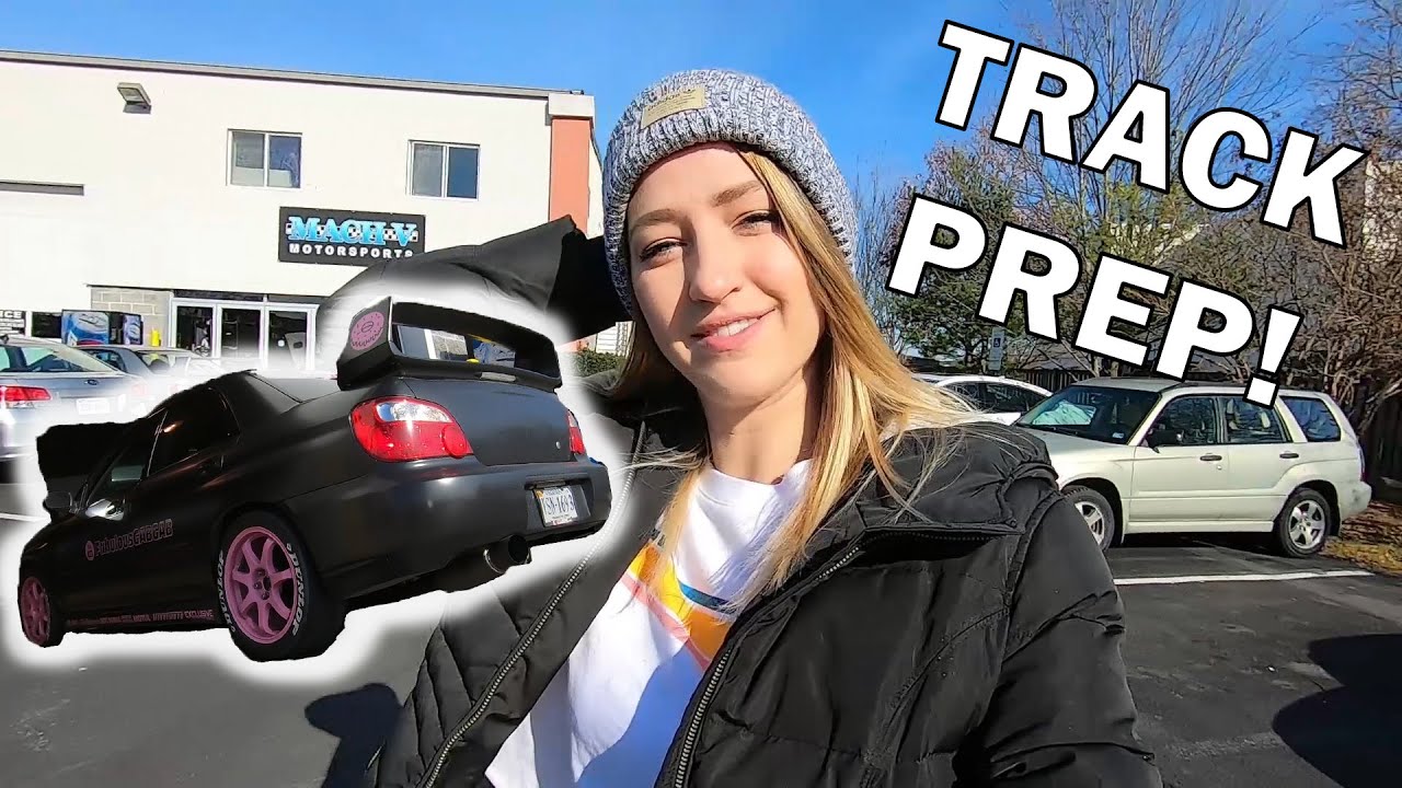 Getting the Subaru Track ready with Mach V Motorsports!