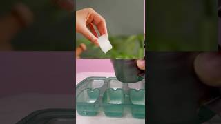 Rice water ice cube: clear glowing and glassy skin #youtubeshorts #beautyhacks #shortfeed